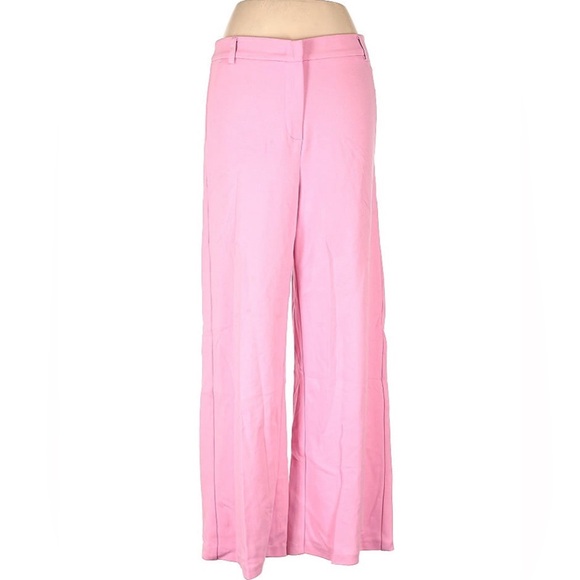 MARELLA Designer Sport Dress Pants in Pink. Size Medium 8